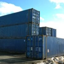 45′ HCPW Shipping Container Blue (RAL 5013) - Image 5