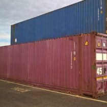 45′ HCPW Shipping Container Blue (RAL 5013) - Image 6