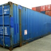 45′ HCPW Shipping Container Blue (RAL 5013) - Image 2