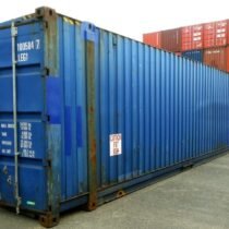 45′ HCPW Shipping Container Blue (RAL 5013) - Image 3